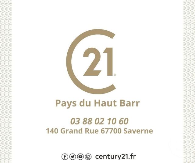 Appartement F3 à vendre - 3 pièces - 59.58 m2 - SAVERNE - 67 - ALSACE - Century 21 Pays Du Haut Barr