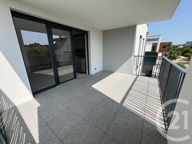 Appartement F3 à louer - 3 pièces - 63.37 m2 - BRUMATH - 67 - ALSACE - Century 21 Pays Du Haut Barr