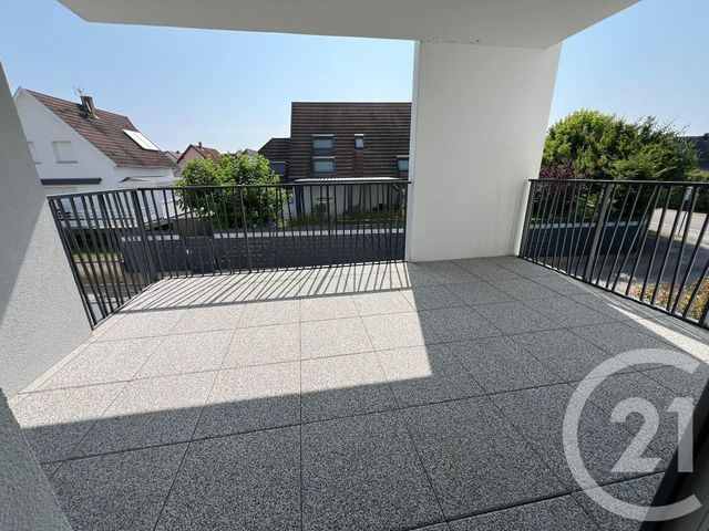 Appartement F3 à louer - 3 pièces - 63.37 m2 - BRUMATH - 67 - ALSACE - Century 21 Pays Du Haut Barr