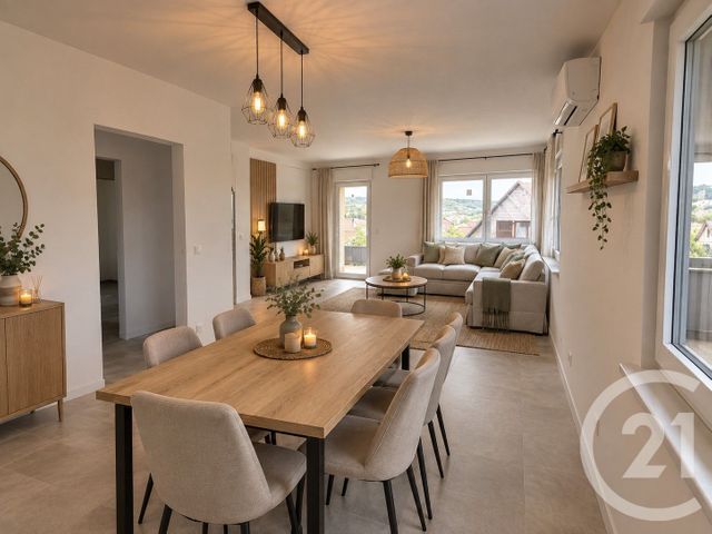 Appartement F3 à louer - 3 pièces - 75.0 m2 - SCHWINDRATZHEIM - 67 - ALSACE - Century 21 Pays Du Haut Barr